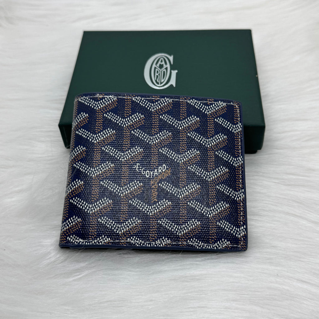 Goyard Wallet |Navy Blue|