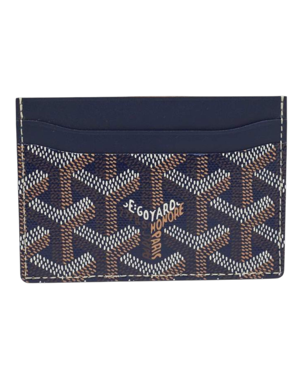 Goyard Card-Holder |Navy Blue|