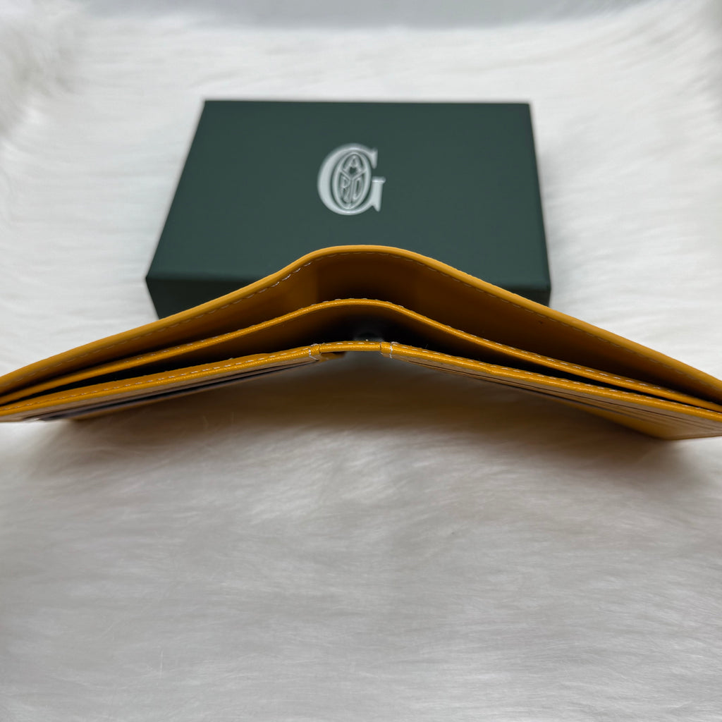 Goyard Wallet |Yellow|