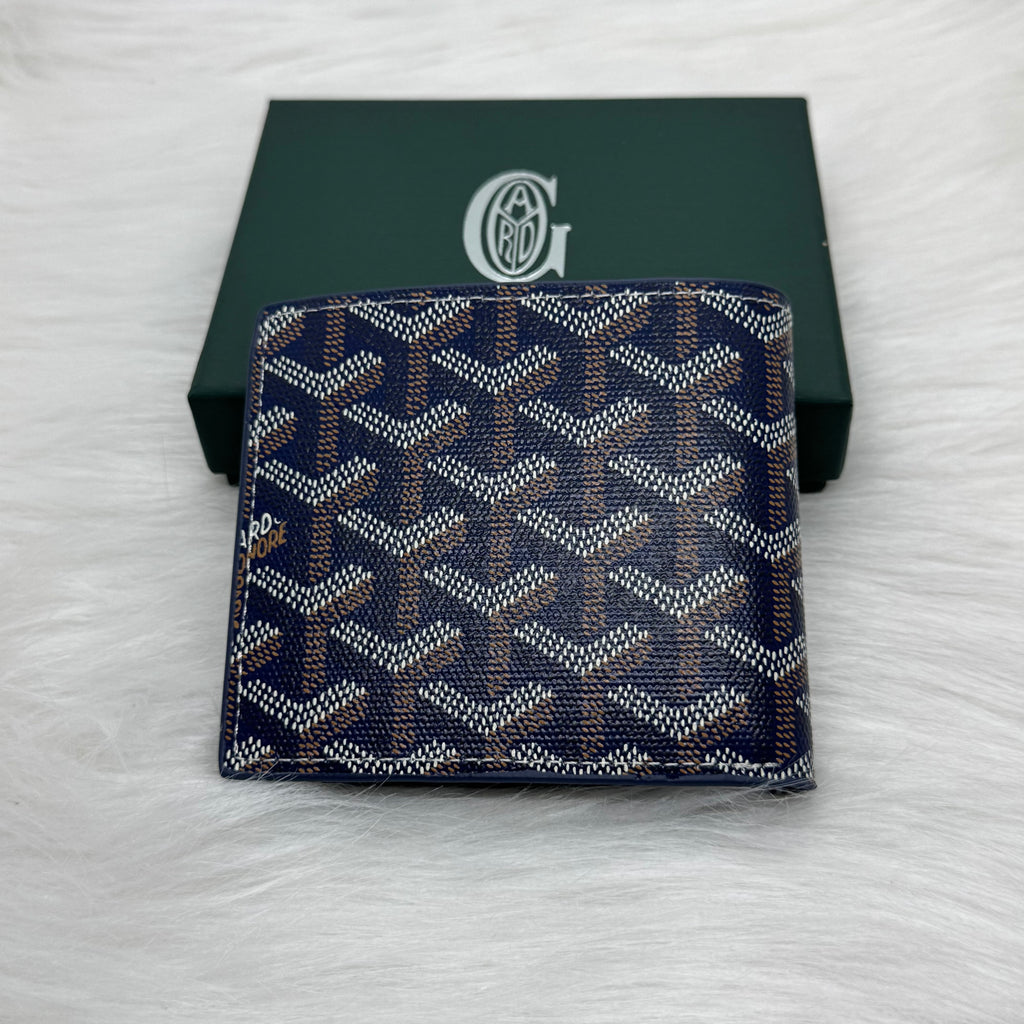 Goyard Wallet |Navy Blue|