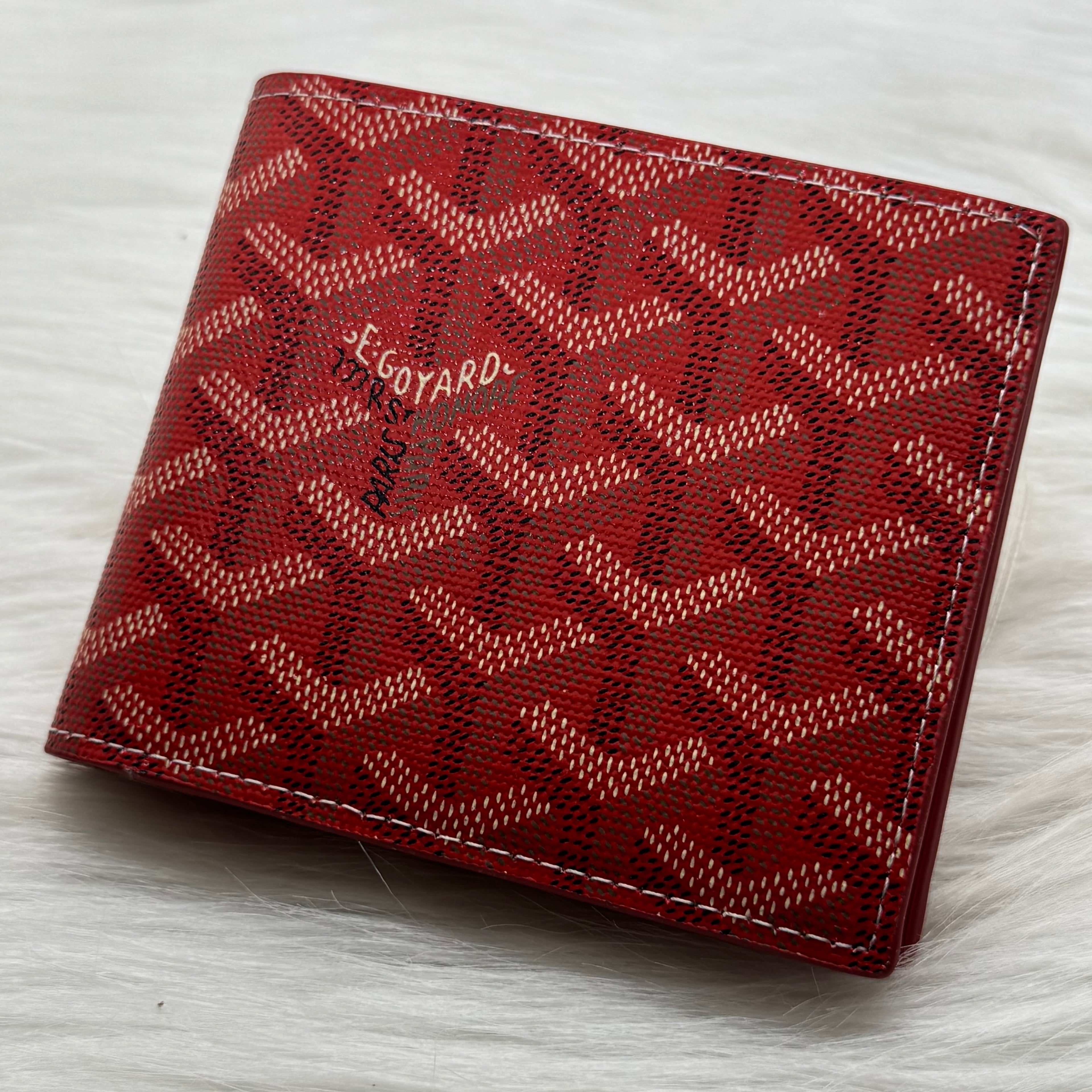 Goyard Wallet |Red|
