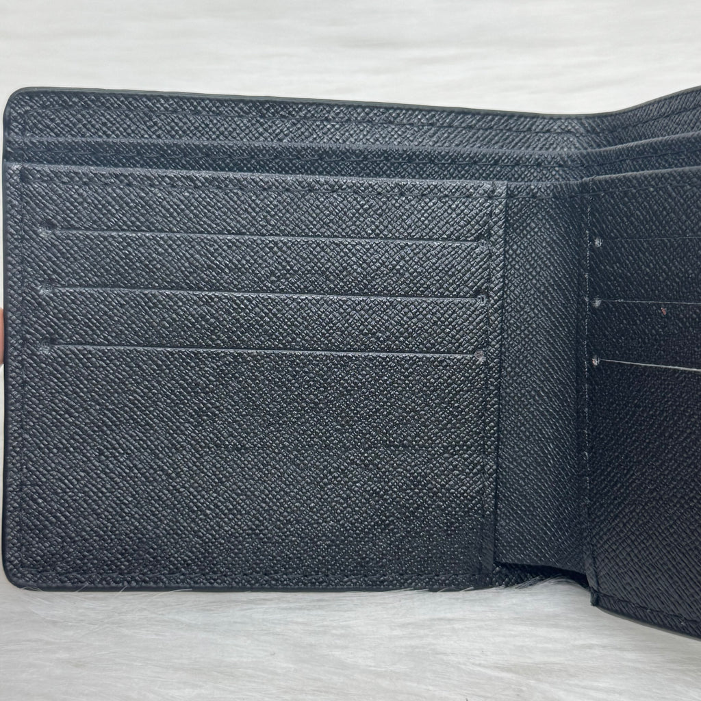 Gucci Wallet |Black Embossed Logo|