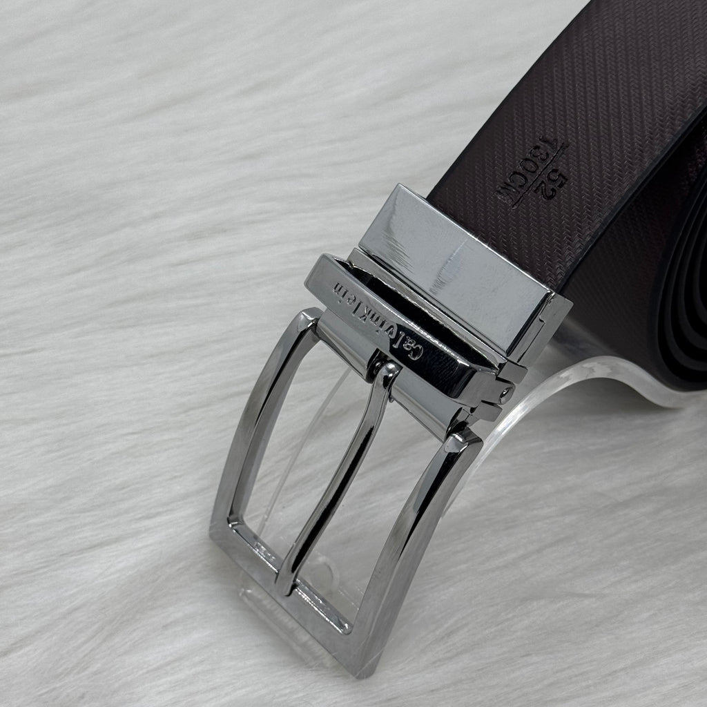 Calvin Klein Double Face Belt |Black/Brown|