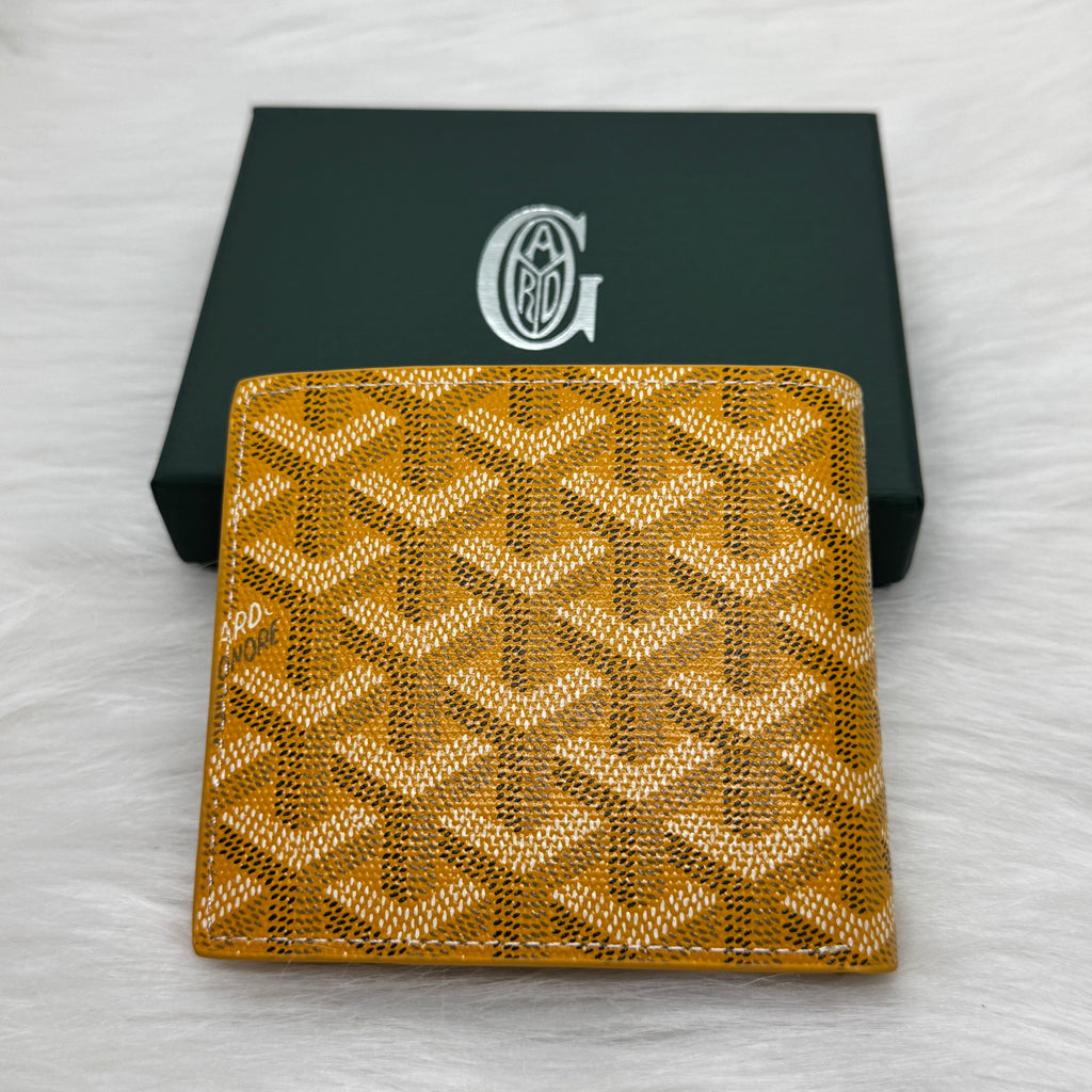 Goyard Wallet |Yellow|