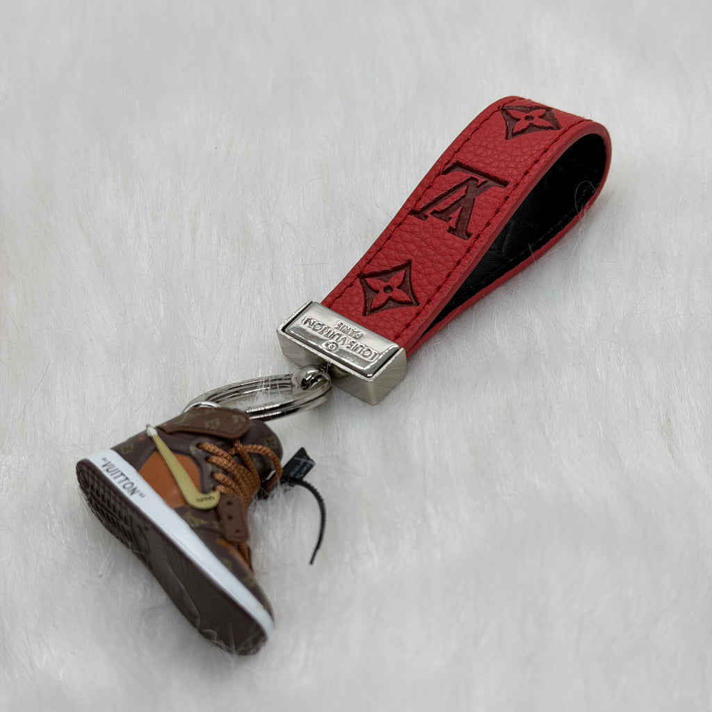 Louis Vuitton Sneaker Keychain |Red|
