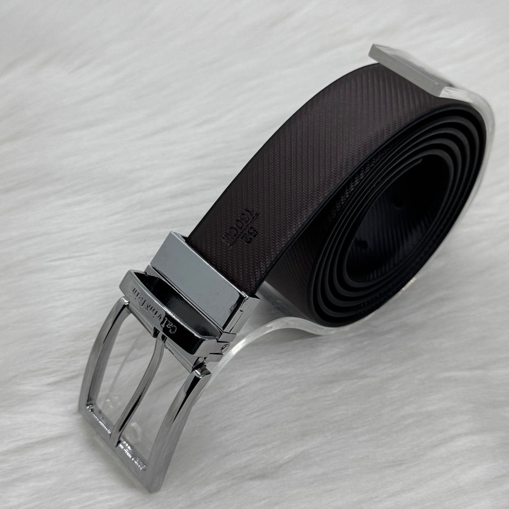 Calvin Klein Double Face Belt |Black/Brown|