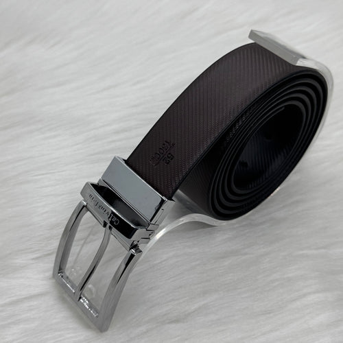 Calvin Klein Double Face Belt |Black/Brown|