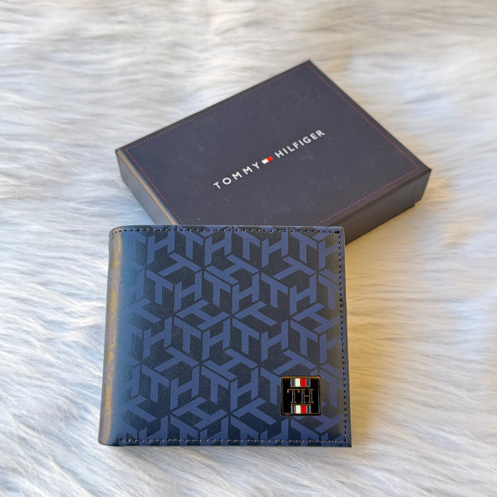 Tommy Hilfiger Franco printed wallet |Blue|