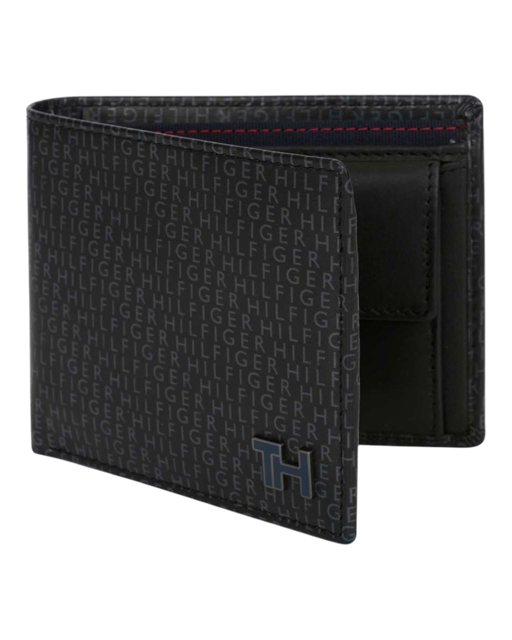 Tommy Hilfiger Men Printed Wallet |Black|