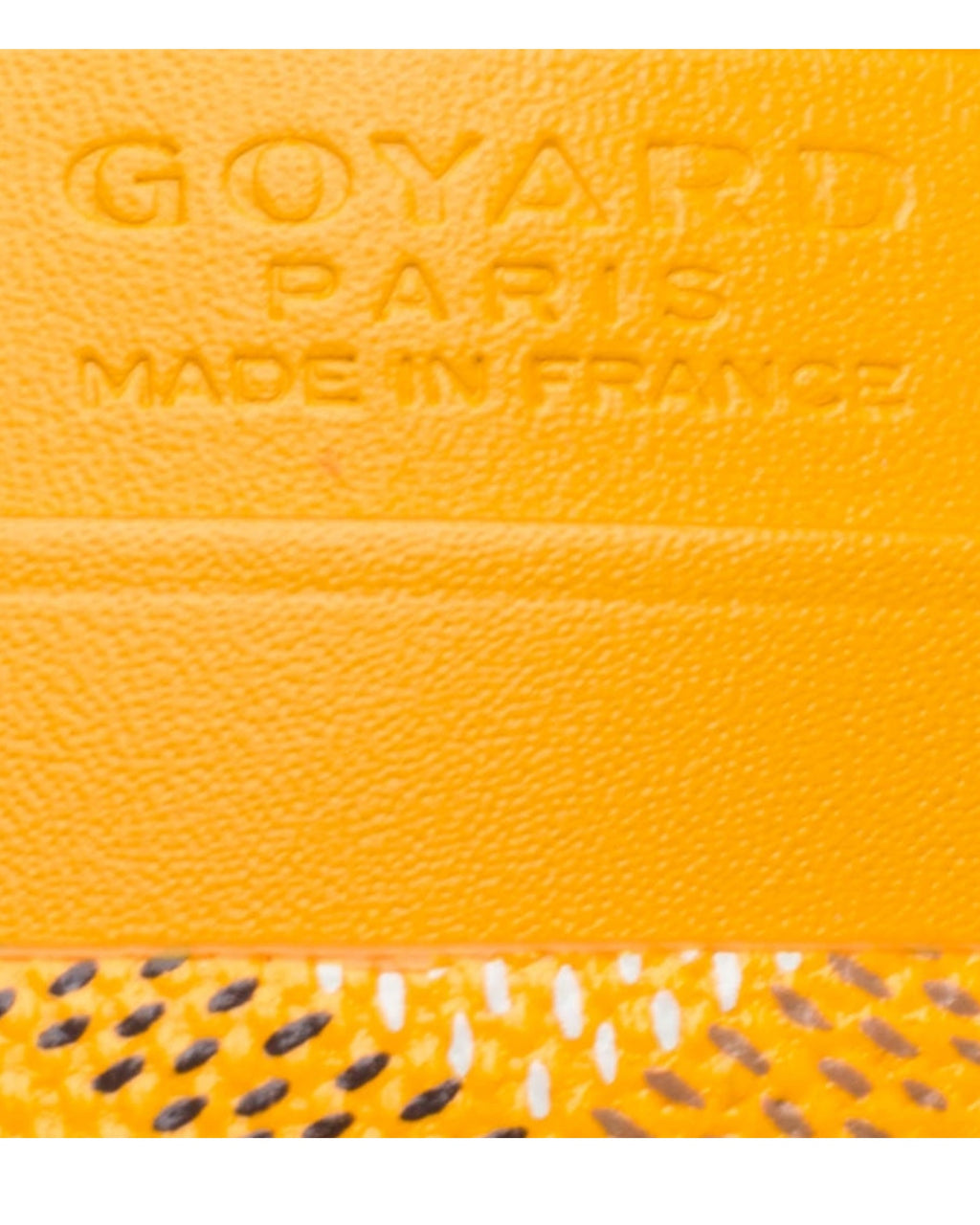 Goyard Card-Holder |Yellow|