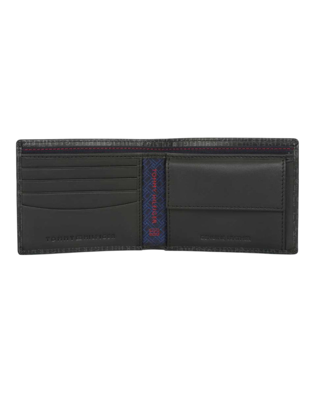 Tommy Hilfiger Men Printed Wallet |Black|