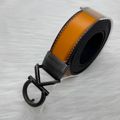 Calvin Klein Double Face Belt |Silver Buckle|