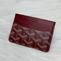 Goyard Card-Holder |Wine Red|