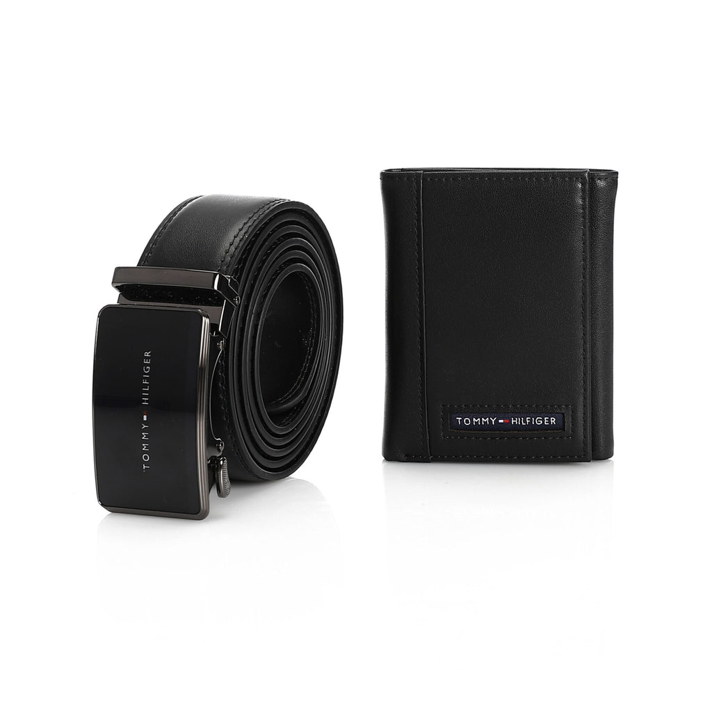 Tommy Hilfiger Set Trifold Wallet & Belt